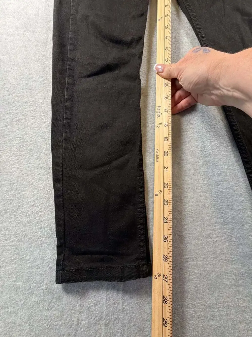 Levi's 512 Slim Tapered Fit Men's Black Jeans Size W29 L30